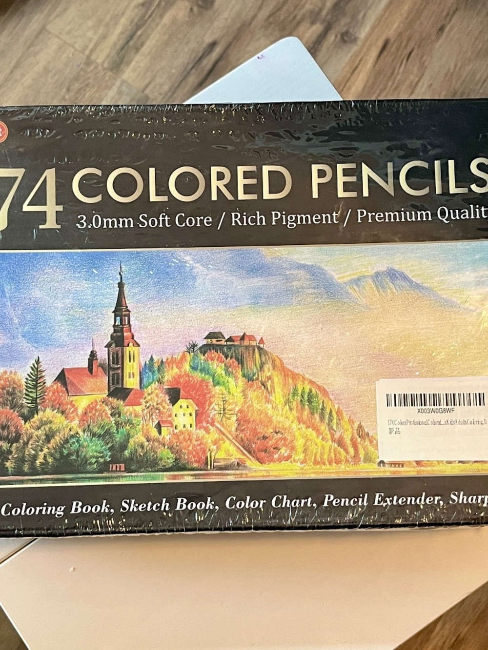 NIB artists colored pencils set by shuttle art